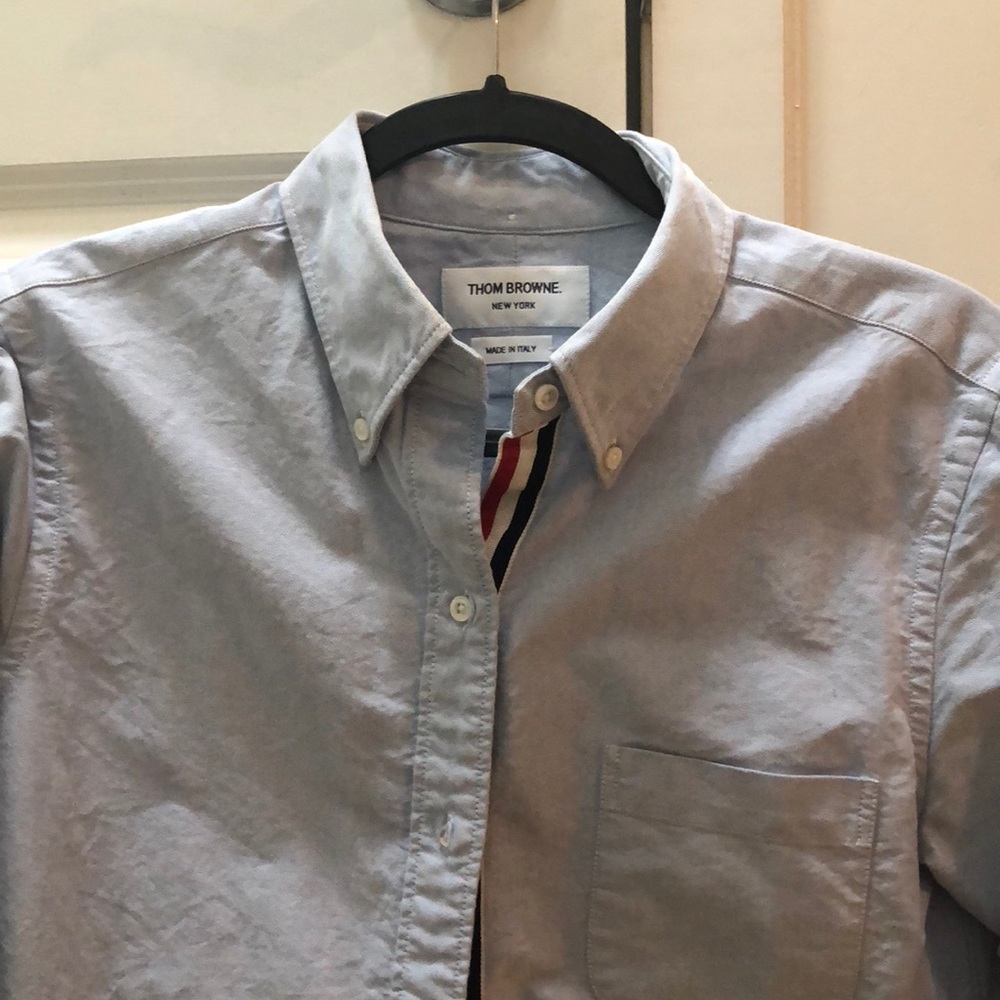 Thom Browne Blue Shirt